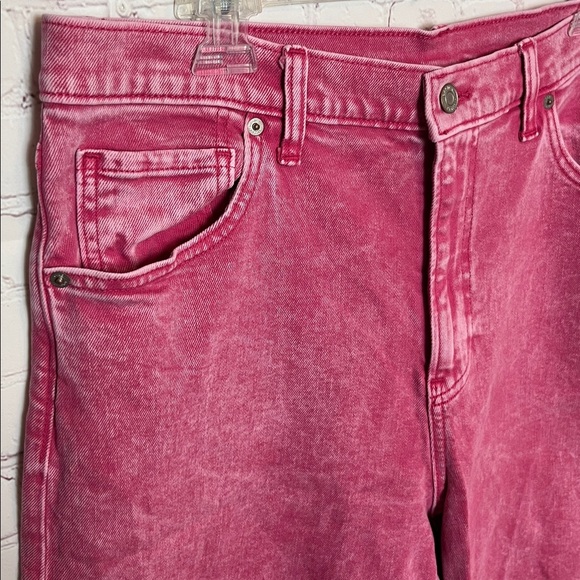 Gap High Rise Stride Ankle Jeans in Sugar Pink - Picture 5 of 15